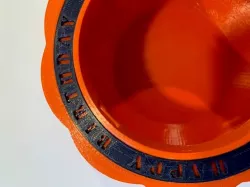 Twist Lock Pumpkin - Custom Text Remix