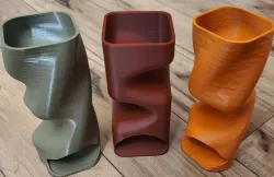 Twisted Dice Towers