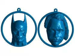 uNuSuaL Ornaments - Batman and Joker