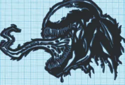 Venom wall art