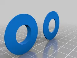 VL53L0X to 2" pipe cap adapter