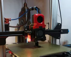 VORON Fan Duct Ender 3 V2 sound damping and nut slot