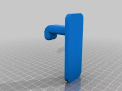 Wall Hook for Medium-Size Command Velcro Strips