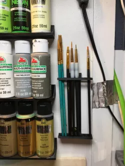 Wall Mounted Brush Holder