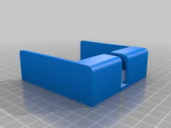 Wall mounted phone holder