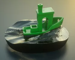 Water Display for Benchy