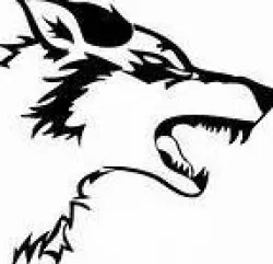 Wolf wall art