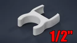 1/2" PVC PBC (Pixa Bulb Clip) for C7/C9 Pixa Bulbs