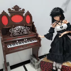 1/3 Scale Reed Organ for BJD Dolls