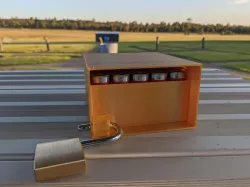 12G 25 Shell lockable Ammo Box