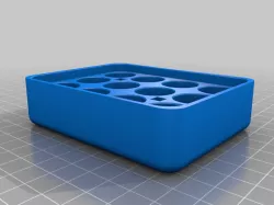 18650 battery case with magnets