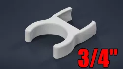 3/4" PVC PBC (Pixa Bulb Clip) for C7/C9 Pixa Bulbs