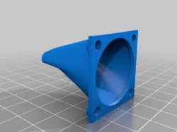 3D printer filament cooling duct 