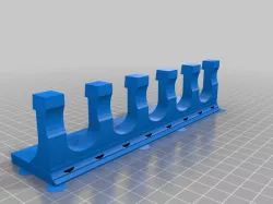 5 pipette holder with holes