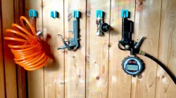 Air tool holder