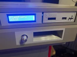 Amiga 2000 Gotek LCD and Rotery