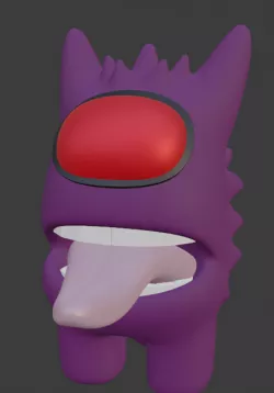 Among Us Gengar