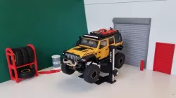 Axial SCX24 garage door