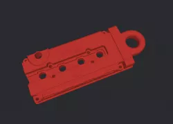 B18C Honda Acura Valve Cover Keychain
