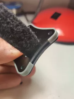 backpack strap mount