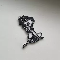 Betty Boop Keychain