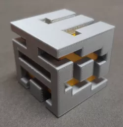 Bionicle Nuva Cube with different colored core and shell