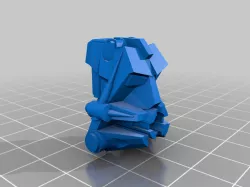 Bionicle Toa Head Waterfall Feature