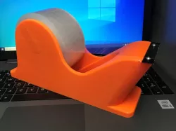 Black Crow 2" packing tape dispenser 
