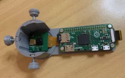 Bresser Pluto 114/500 Telescope RaspberryPi Zero Camera Adaptor