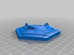 Brick hexes for Dakanzla 1.0 version of Catan