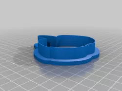 Candy Apple Cookie Cutter 