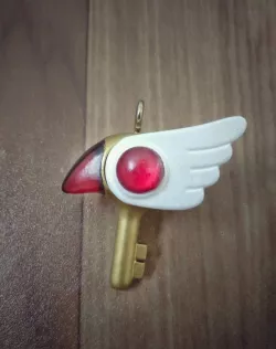  Card Captor Sakura Kinomoto Sealing Wand Key Necklace