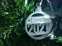 Christmas 2021 Ornament (Super Simple) 