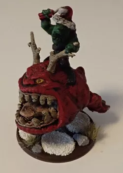 Christmas Goblin and Ork