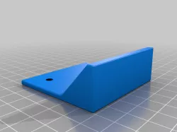 Clamp mount for IKEA Anfallare desk 