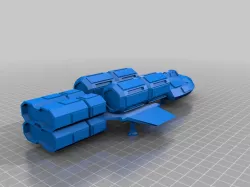 Courier Singleship (small freighter spaceship)