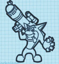 Crash wall art 1.0