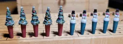 Cribbage Pegs for Winter