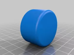 Curling Broom End Cap