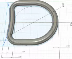 D-Ring for Univeral Cuff