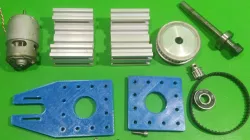DIY Spindle ER11 DC 775 Motor Homemade Milling CNC Machine