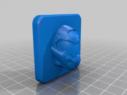 Doom Slayer/Marine QR-Code Cover For Ender 3 / Pro / V2 / CR-10S