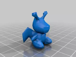 Dragonite Lowpoly