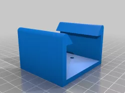 Electricity extension lead socket holder bracket