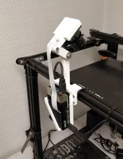 Ender 5 Pi 4 mount + Cam fitting