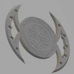 Fantasy Battleaxe head