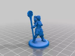 Female Elf Cleric for Table Top RPG
