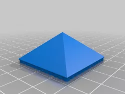 Fence Picket Cap 35.5 mm Pyramid 1 3/8" 