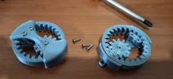 Fidget Gear System Key Holder