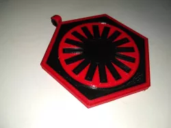 First Order logo medallion - dual color 